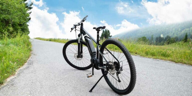 Are there bike racks specifically designed for electric bikes?