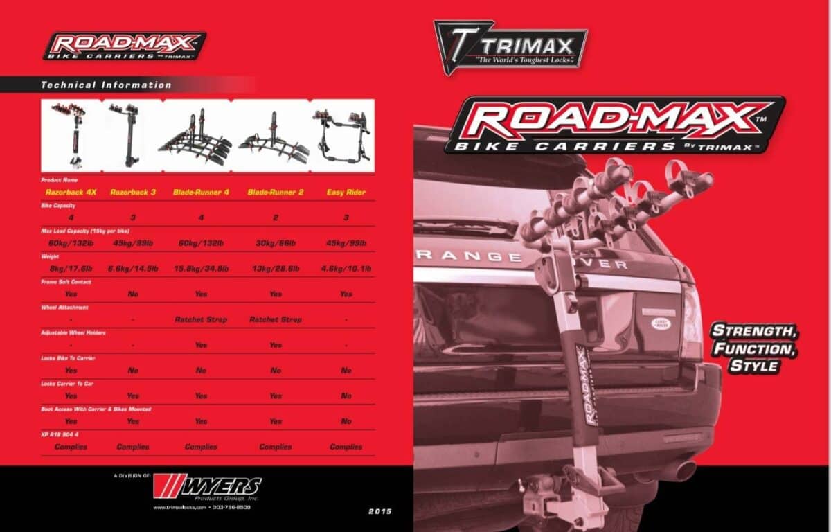 Trimax Road-MAX Hitch Mount Tray