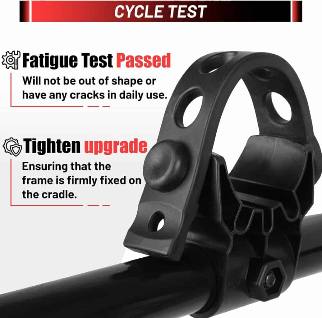 FORWODE Hitch Bike Rack, Anti-sway Structure Bike Rack for Car, Max 140 lbs for 4 Bike, 2 Receiver