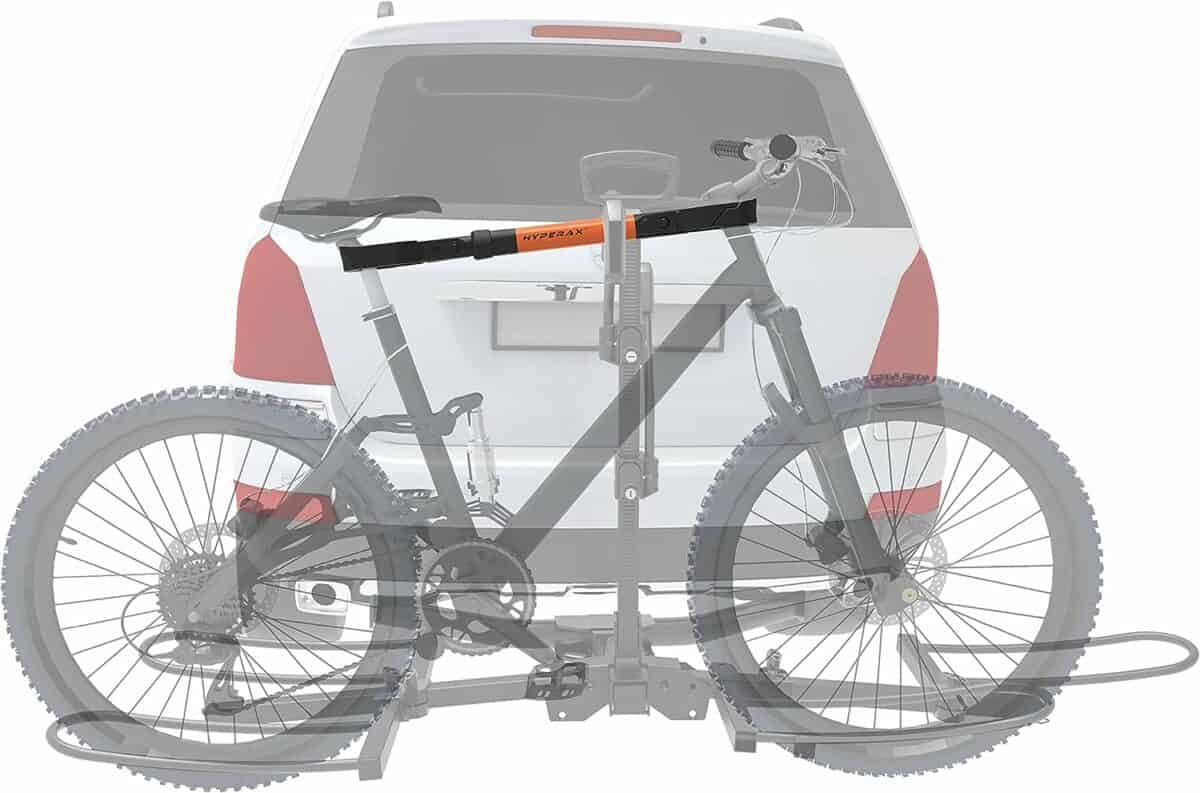 Hyperax Adapter Fits Up to 70lbs for E Bike Hitch Platform Rack, Perfect for LECTRIC, RAD Power, AVENTON, and Other Step Thru or Folding E Bikes.